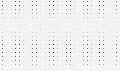 Fototapeta Polka dots or bullet journal texture. Seamless monochrome pattern. Dotted background. Soft abstract geometric pattern. obraz