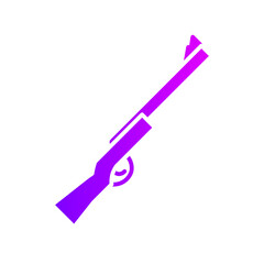 shotgun gradient icon
