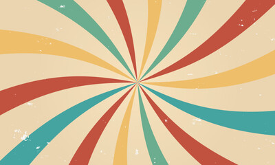 Retro Vintage Background Swirl