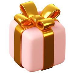 Realistic 3d gift boxes on a transparent background