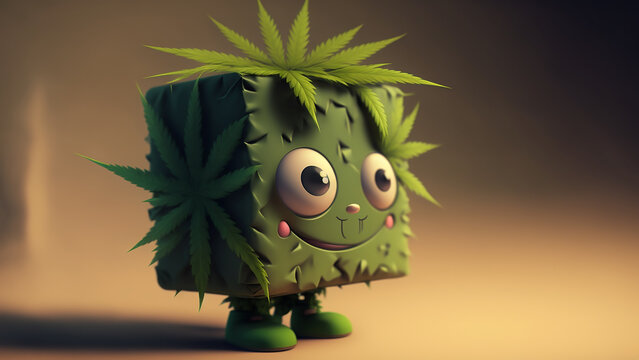 Funny And Cute Cannabis Characters