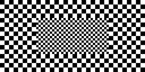 Base lens distortion grid with nested smaller grid - Checkerboard image background for VFX camera distortion