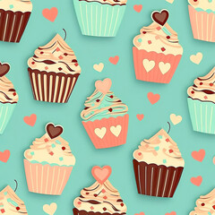 Valentines Day Sweet Patterns for Designers