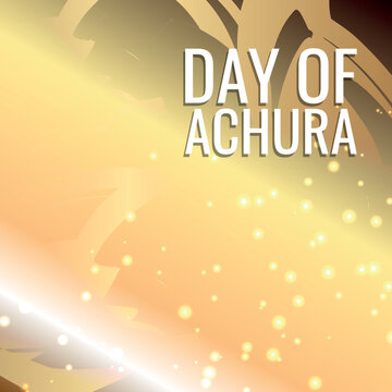 	Day of Achura. Design suitable for greeting card poster and banner