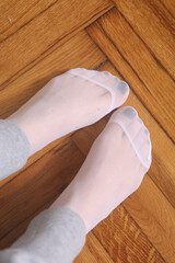 feet nylon socks