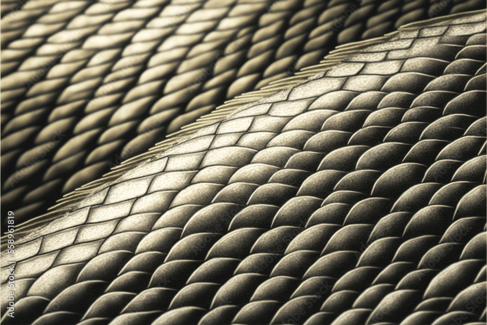 Poster a close up of a snake skin pattern on a surface of a building with a clock tower in the background a