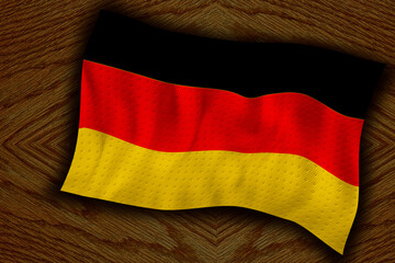 National flag of Germany. Background  with flag  of Germany.