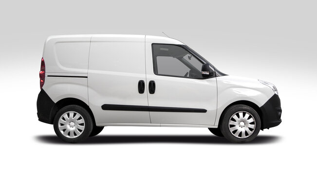 Opel Combo small van side view isolated on white background, 4 June 2015, Thessaloniki, Greece	

