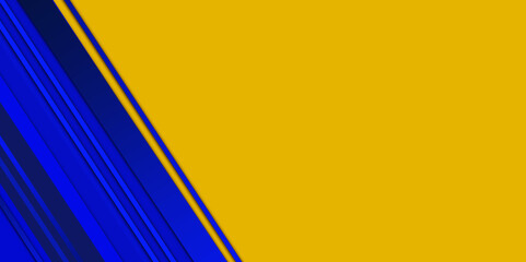 Blue yellow white abstract background geometry shine and layer element vector for presentation design. Suit for business, corporate, institution, party, festive, seminar, and talks
