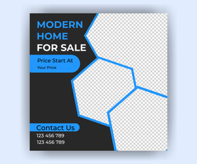 Real Estate Social Media Post & Web banner