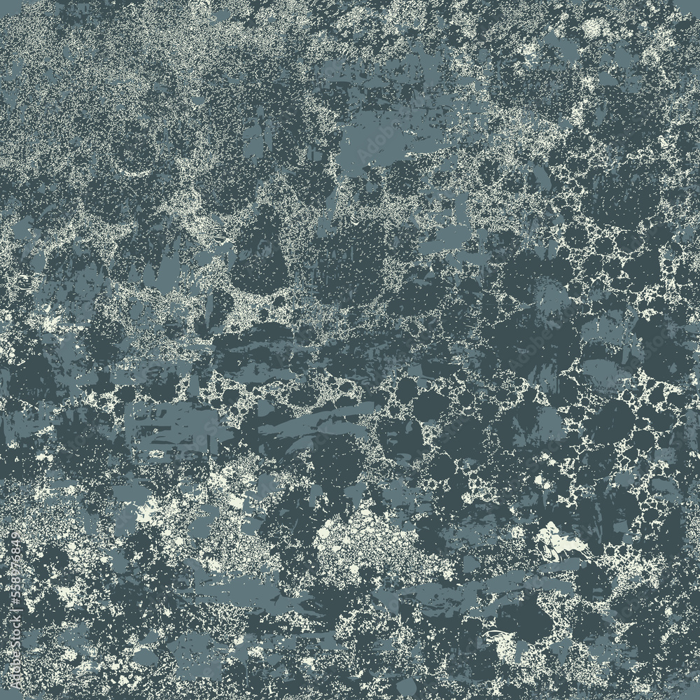 Aufkleber abstract seamless pattern rust grunge texture on metal. realistic vector background. suitable for wa