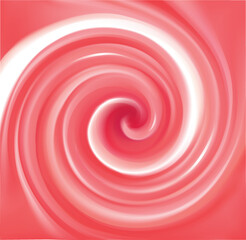 Abstract vector spiral background crimson colour