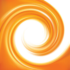 Vector abstract background. Frame of curl fluid surface