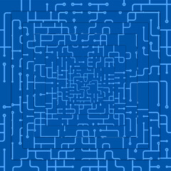 abstract blue  and white line geometric background