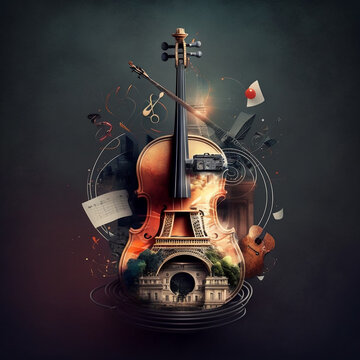 musique classique paris, gener&eacute; par l'ia