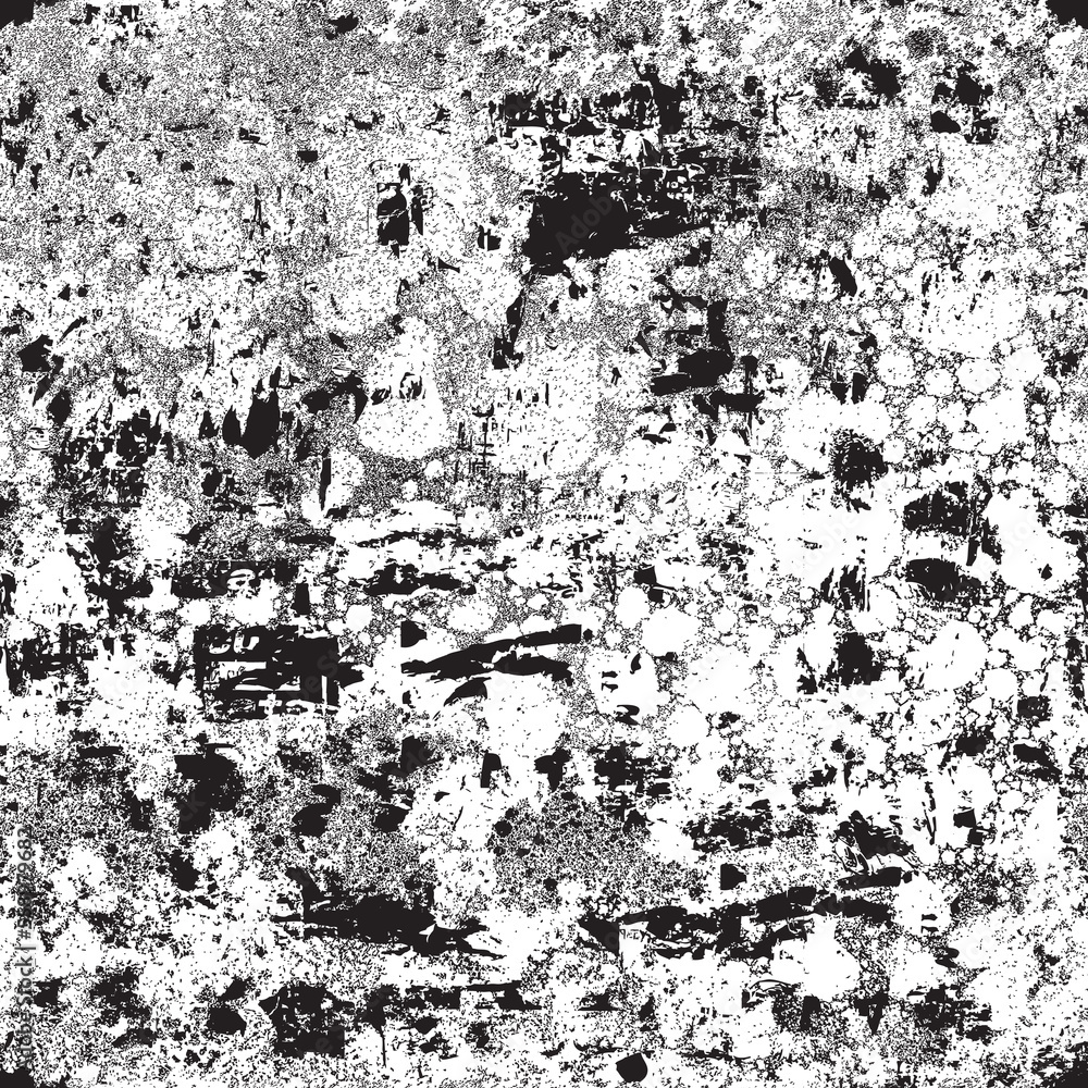 Poster abstract seamless pattern rust grunge texture on metal. realistic vector background. suitable for wa