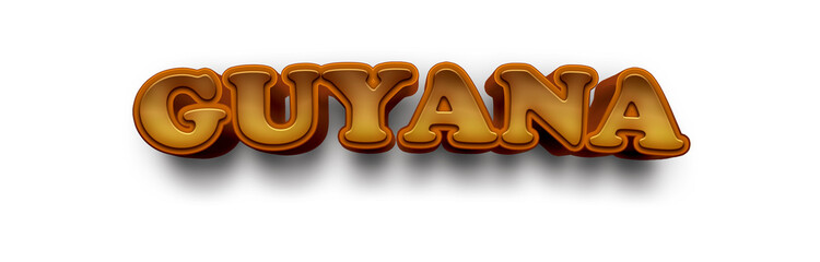 GUYANA NAME MOCKUP