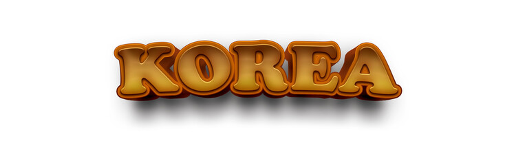 KOREA NAME MOCKUP