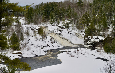 Onaping Falls in Sudbury area