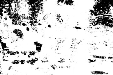 Rustic grunge vector texture with grain and stains. Abstract noise background. Weathered surface. Dirty and damaged. Detailed rough backdrop. Vector graphic illustration with transparent white. EPS10.