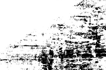 Rustic grunge vector texture with grain and stains. Abstract noise background. Weathered surface. Dirty and damaged. Detailed rough backdrop. Vector graphic illustration with transparent white. EPS10.