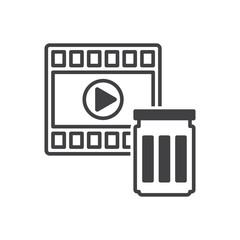 Video Delete Icon