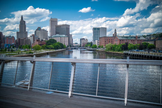 Providence Skyline from the Pedestrian Bridge