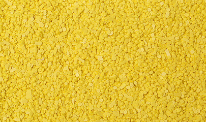 yellow sulfur granules