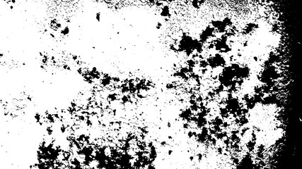 Rustic grunge vector texture with grain and stains. Abstract noise background. Weathered surface. Dirty and damaged. Detailed rough backdrop. Vector graphic illustration with transparent white. EPS10.