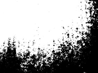 Rustic grunge vector texture with grain and stains. Abstract noise background. Weathered surface. Dirty and damaged. Detailed rough backdrop. Vector graphic illustration with transparent white. EPS10.