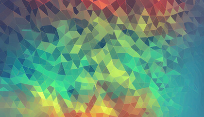 gradient color abstract cube background
