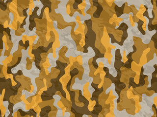 Full seamless camouflage texture pattern vector for military textile. Usable for Jacket Pants Shirt and Shorts. Dirty army camo masking design for skin fabric print and wallpaper. 