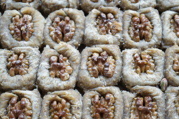 close up of cookies on a plate