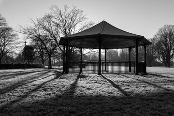 gazebo in the park