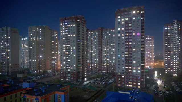 blackout in the city of Kyiv Ukraine 