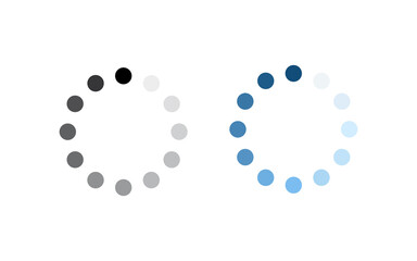 DOWNLOAD SIGN. LOAD ICON. LOAD SYSTEM. DOWNLOAD SIGN. FROZE COMPUTER. DATA LOAD. LOAD ICON POINT BLUE AND BLACK. PNG