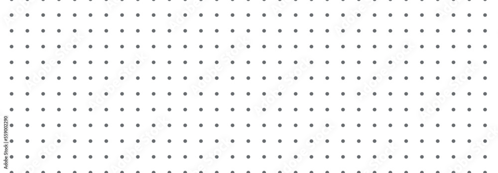 Poster polka dots or bullet journal texture. seamless monochrome pattern. dotted background. soft abstract 