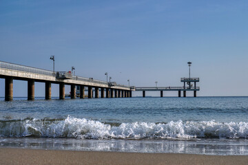 Fototapeta premium The Pier of Burgas Bulgaria