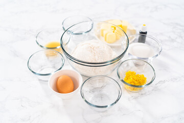 Lemon Cookies with White Chocolate