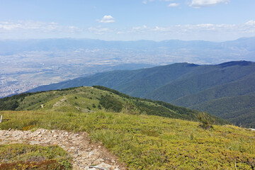 Fototapeta na wymiar Summer landscape of Belasitsa Mountain, Bulgaria