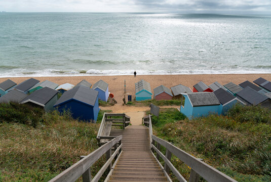 Lonely, isolated figure looking out to sea.
