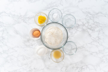 Lemon Cookies with White Chocolate