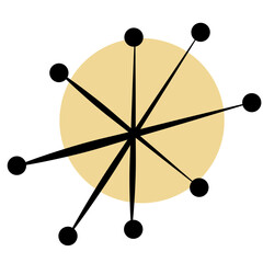 Mid Century Retro Googie Shapes