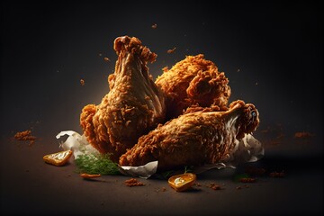 Fried Chicken, Fast Food, Generative AI