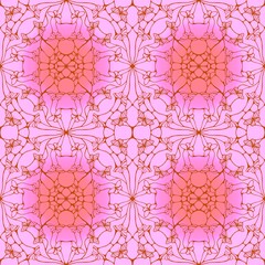 Summer butterfly web seamless animals line art doodle pattern for wrapping paper and kids clothes print and fabrics