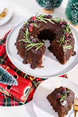Chocolate bundt cake