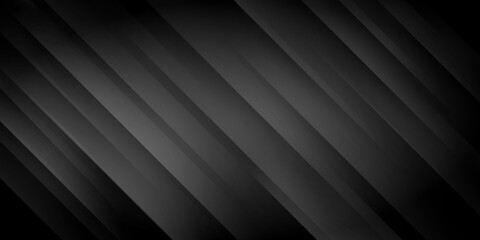 Obraz premium Abstract background made of oblique stripes in shades of gray and black colors