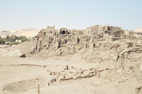The Elephantine Island Archaeological Site, Home to an Ancient Khnum Temple