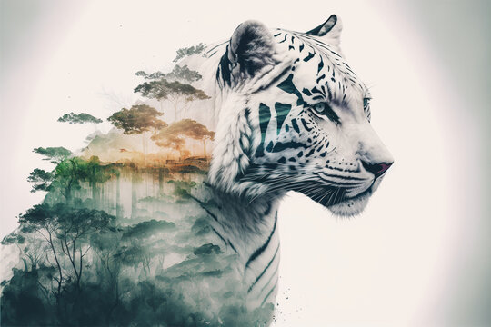 Wei&szlig;er Bengalischer Tiger