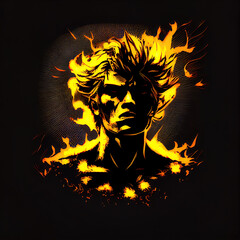 Positive Masculinity - Yang energy - By Generative AI	